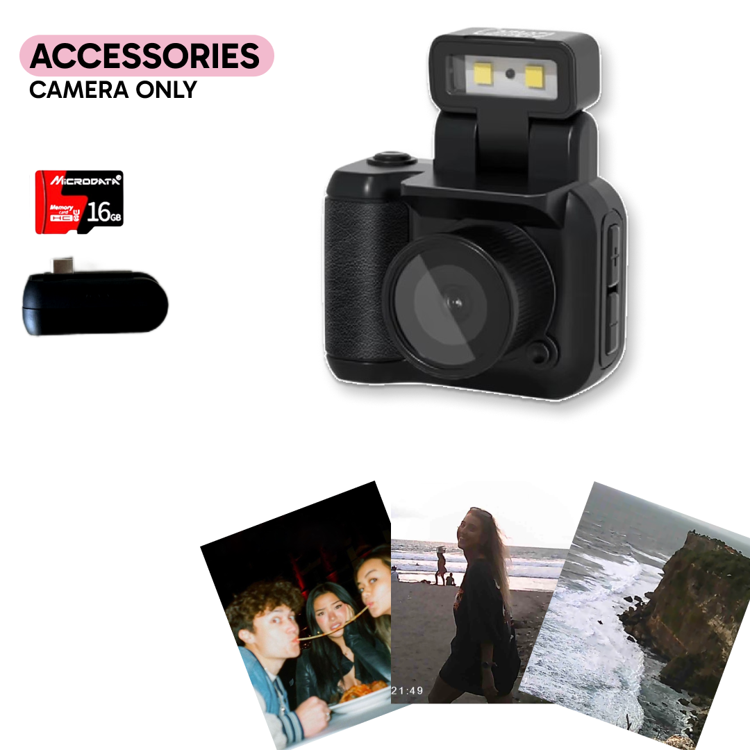 Lumee Cam - Mini Keychain Camera 1080P HD | 90s Aesthetic Cam