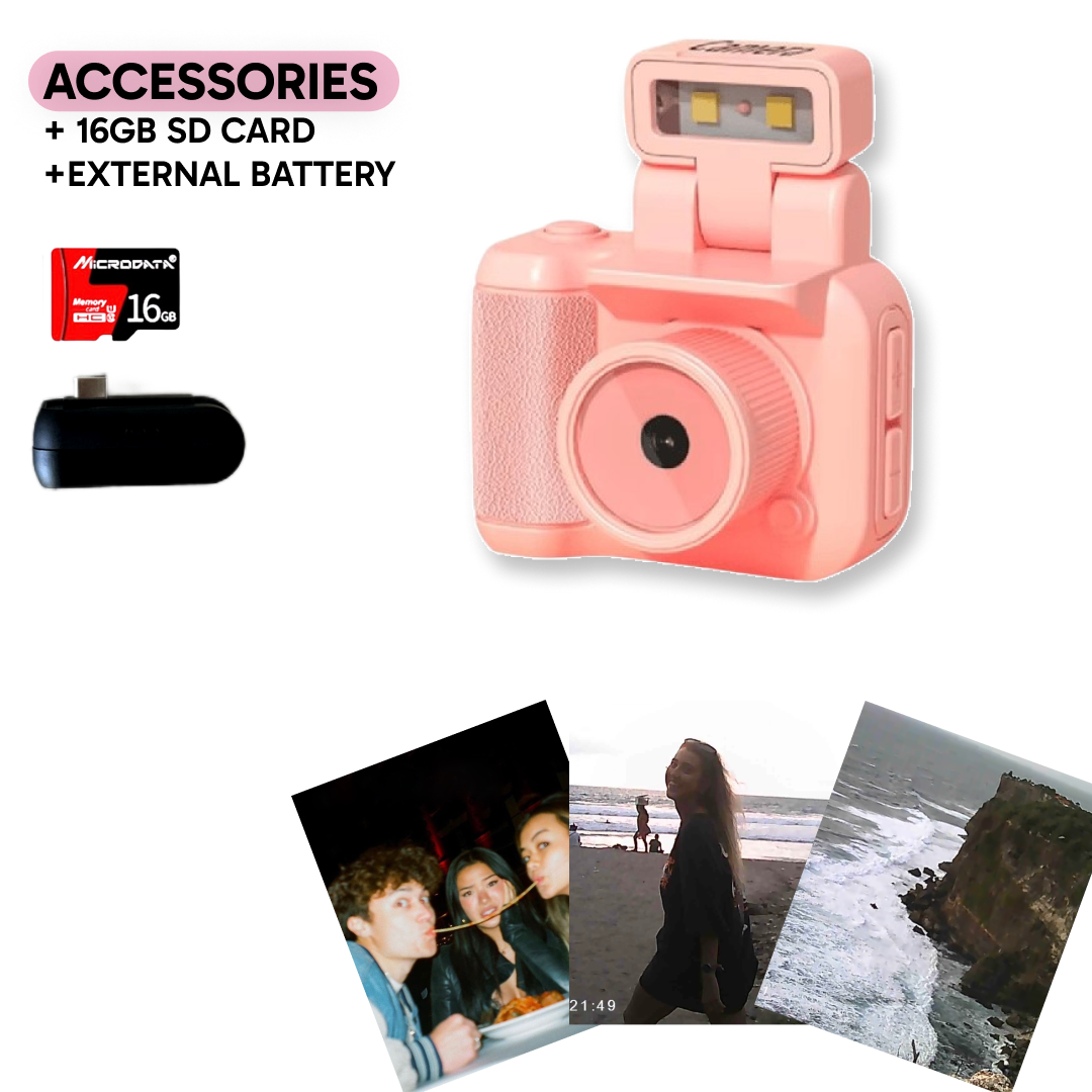 Lumee Cam - Mini Keychain Camera 1080P HD | 90s Aesthetic Cam